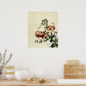 Liuy and Entwined Peony Fine Art Poster (Küche)