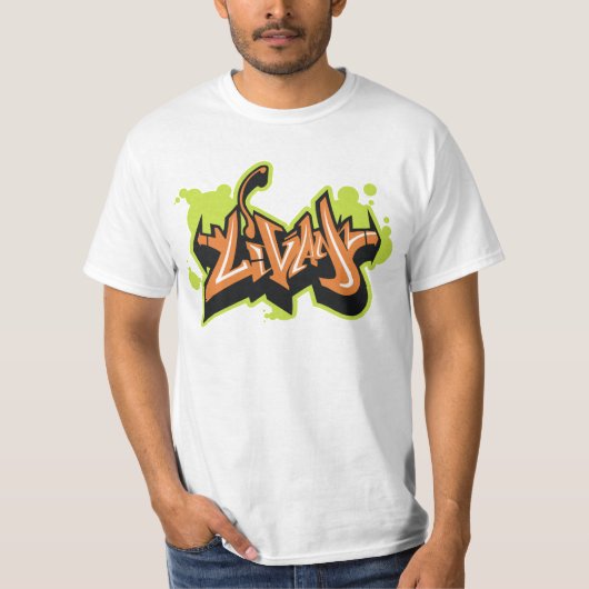 Livan Graffitipaintball-T - Shirt (Vorderseite)