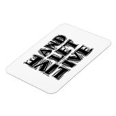 Live-12-Step-Erholung-Slogan-Angebot Gelassen Magnet (Linke Seite)