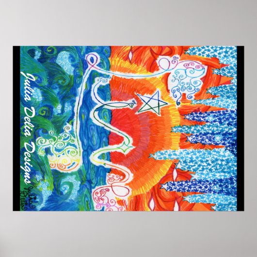 "Live" 20" x 28" Poster (Vorne)