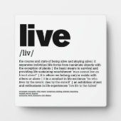 Live 2 fotoplatte (Vorderseite)