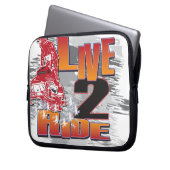 LIVE-2-RIDE-SLED LAPTOPSCHUTZHÜLLE (Vorderseite Links)