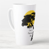 Live a Balanced Life Bonsai Tree Milchtasse (Linke Ecke)