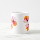 Live Aloha Hibiscus Floral Tropical Flowers Hawaii Kaffeetasse (Mittel)