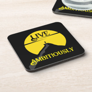 Live Ambient Beverage Coaster Getränkeuntersetzer