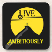Live Ambient Beverage Coaster Getränkeuntersetzer (Vorderseite)