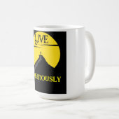 Live Ambient Coffee Tasse (VorderseiteRechts)