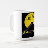 Live Ambient Coffee Tasse (Vorderseite Links)