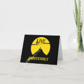 Live Ambient Grußkarte Karte (Vorderseite)