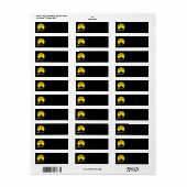 Live Ambient Return Address Label (Vorne)