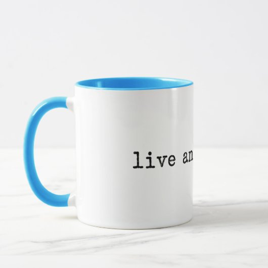 Live Analog Tasse (Links)