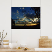 Live Art Views Poster (Küche)