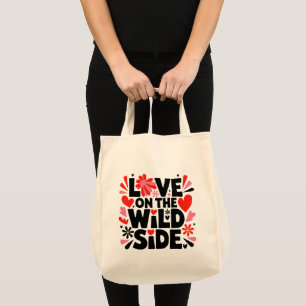 Live auf der Wilden Seite - Stilvolle Tote Tasche