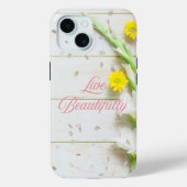 Live Beautiful - iPhone/iPad Gehäuse Case-Mate iPhone Hülle (Rückseite)
