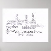 Live-Bewusstsein Poster (Vorne)