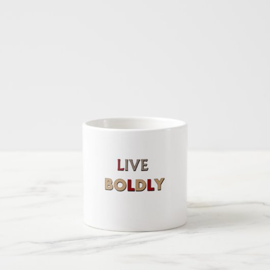 Live Bolly Espressotasse (Vorderseite)