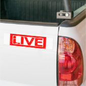 Live-Briefmarke Autoaufkleber (Auf Lkw)
