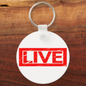 Live-Briefmarke Schlüsselanhänger (Rückseite)