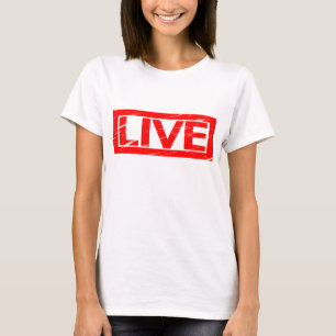 Live-Briefmarke T-Shirt