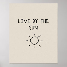 Live By the Sun Poster