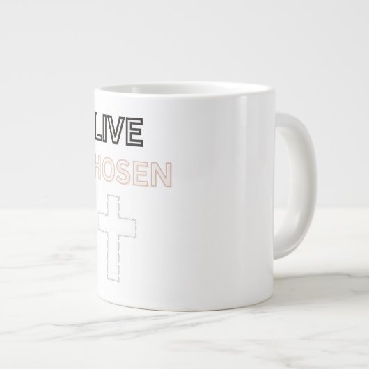 Live Choice Jumbo-Tasse (Vorderseite Rechts)
