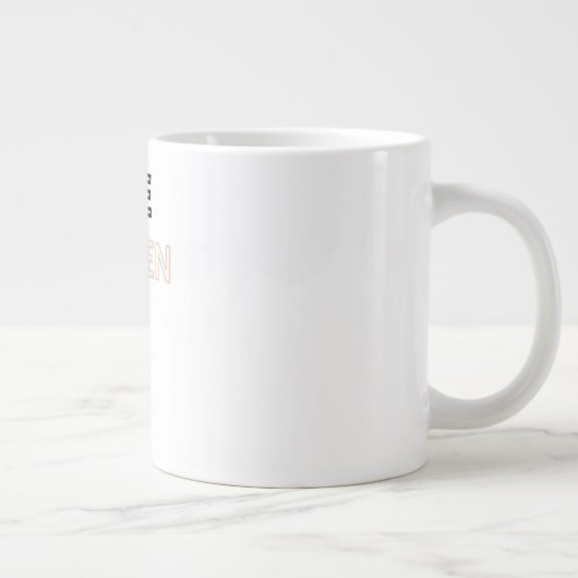 Live Choice Jumbo-Tasse (Rechts)