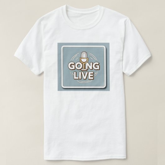 Live - Content Creator T-Shirt (Design vorne)