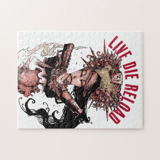 Live Die Rätsel Puzzle (Horizontal)