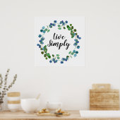 Live erstellen Sie einfach Ihr eigenes inspirieren Poster (Küche)