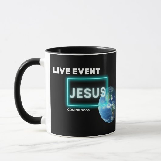 LIVE EVENT Jesus kommt bald Tasse (Links)