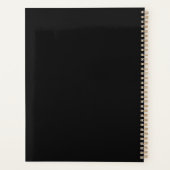 Live Fast Bark Loud - Pitbull Riding Motorrad Planer (Rückseite)