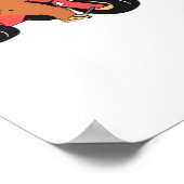 Live Fast Die Eventually Oversized T-Shirt Poster (Ecke)