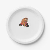 Live Fast Die Eventuell überversifizierter T - Shi Pappteller (Vorderseite)