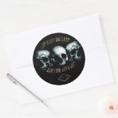 Live fast - die last - Sticker (Umschlag)