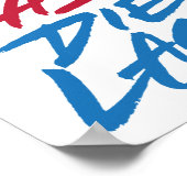 Live-Fast die Poster (Ecke)