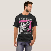 Live Fast essen Trash T-Shirt Funny Possum Racoon  (Vorne ganz)