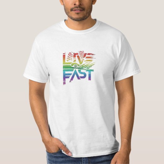 Live Fast T-Shirt (Vorderseite)