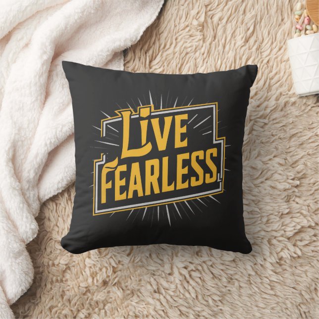 Live Fearless Kissen (Decke)