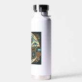 "Live for Journey" Abenteuer Wasser Flasche (Links)