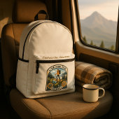 "Live for Journey" Adventure Backpack Bedruckter Rucksack