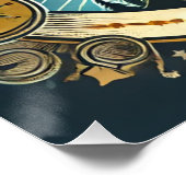 "Live for Journey" Glossy Poster (Ecke)