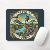"Live for Journey" Mousepad (Mit Mouse)