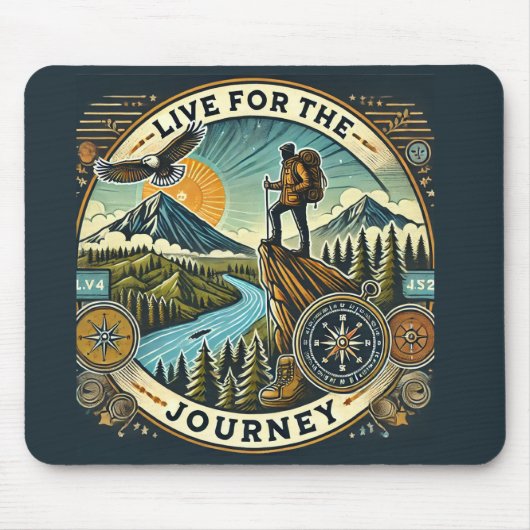"Live for Journey" Mousepad (Vorne)