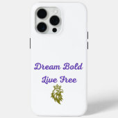Live Free iPhone Case (Rückseite)