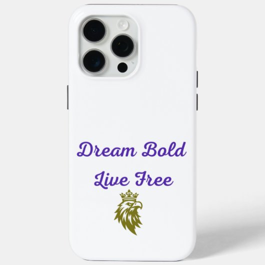 Live Free iPhone Case (Rückseite)