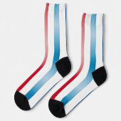 Live Free! Patriotische Crew Socken (Linkes Detail)