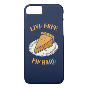 Live Free Pie Hard Case-Mate iPhone Hülle