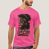 Live Free T-Shirt (Vorderseite)