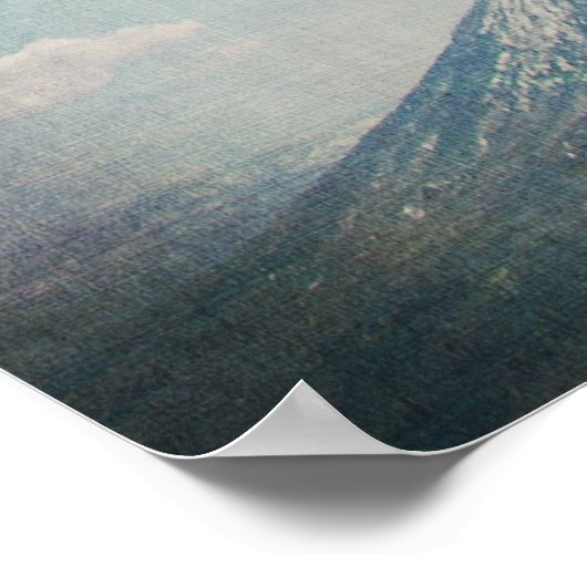 Live Free & Thrill Poster (Ecke)