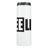 LIVE FREI THERMOSBECHER (Rückseite)
